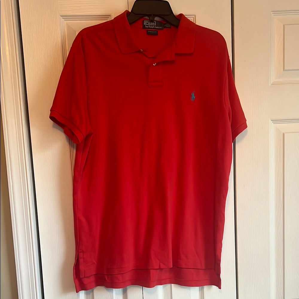 Polo by Ralph Lauren Polo Shirt • EUC • Reddish Orange